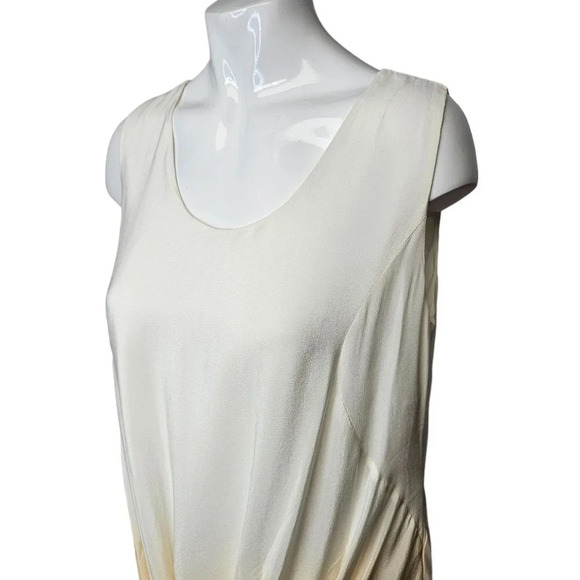 Le Jean De Marithe + Francois Girbaud Womens  Silk Dress Size Medium - Picture 4 of 8